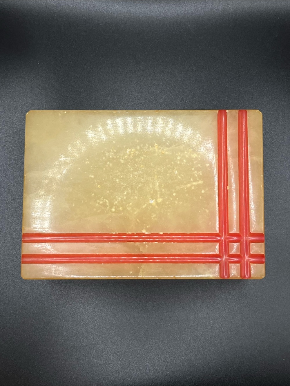 Vintage Alabaster Box Made in Canada